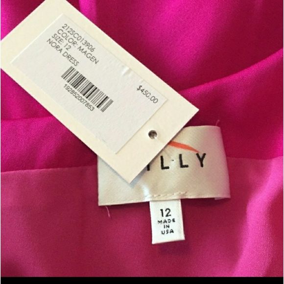 Milly Nora One Shoulder Ruffed Dress.. - Picture 6 of 8